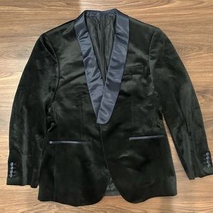 Custom Uomo Migliore Bartorial Italian Velvet Tuxedo